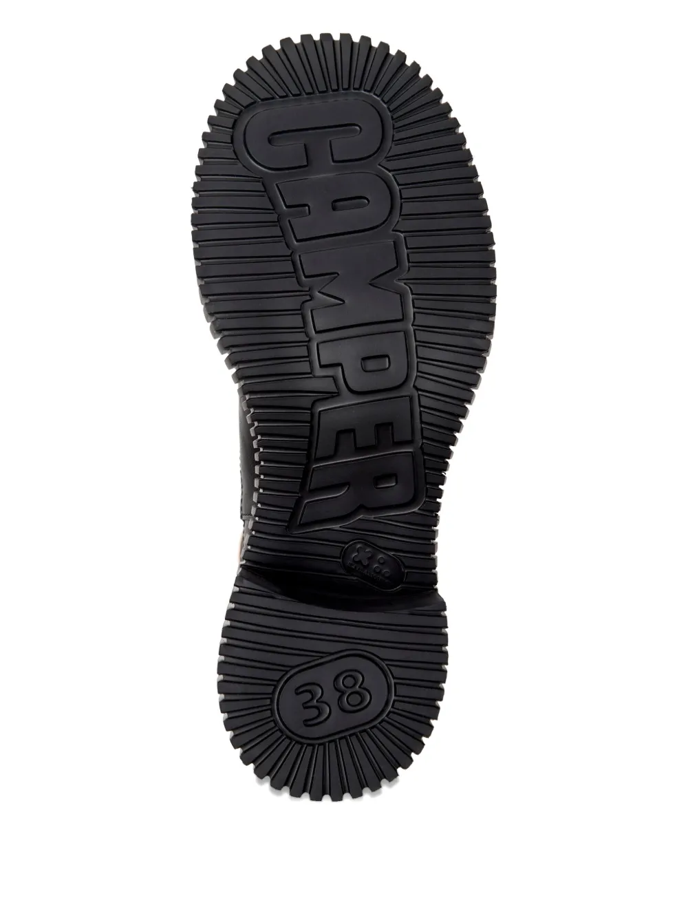 Camper 70mm elastic-panel boots Black