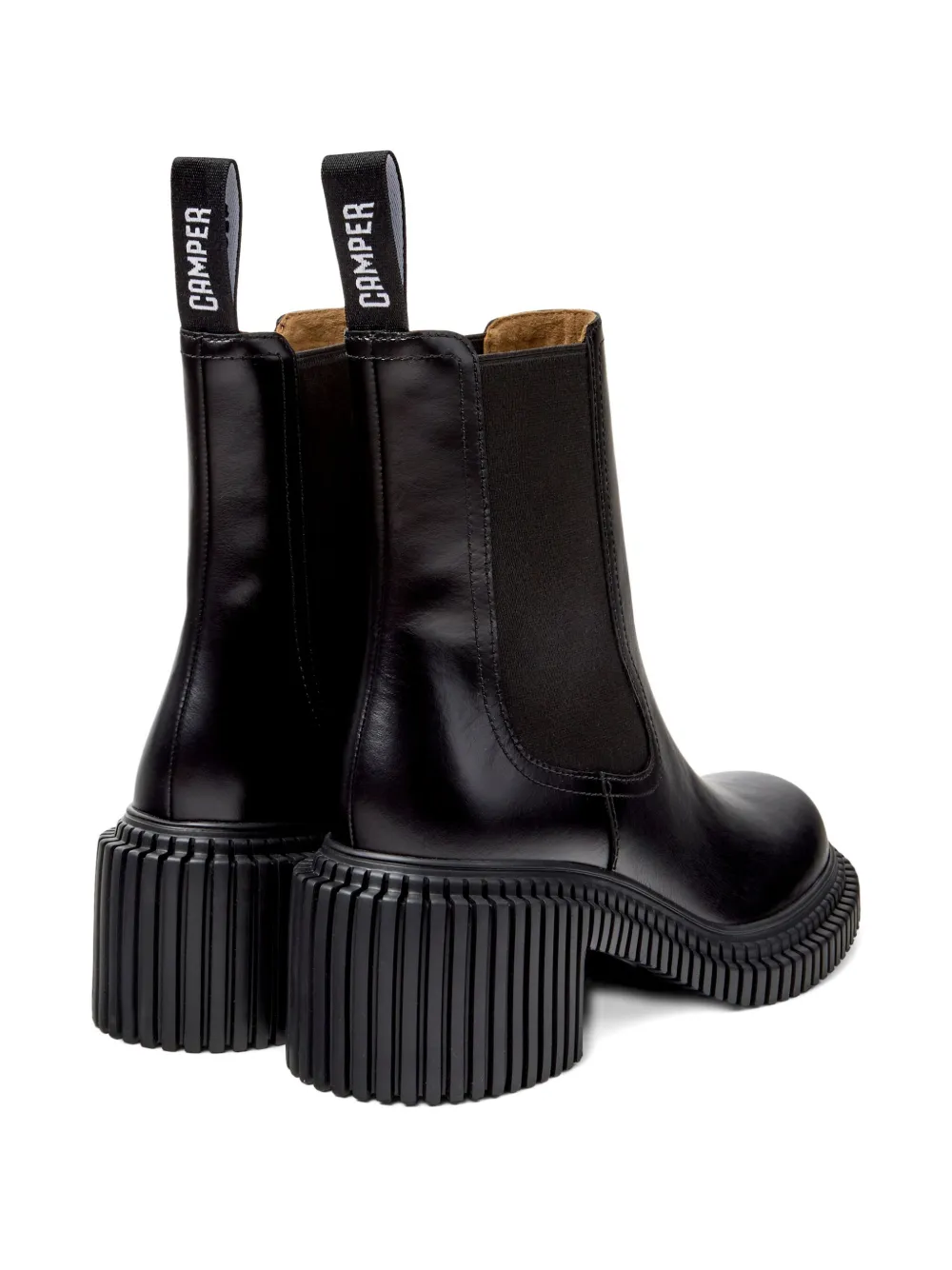 Camper 70mm elastic-panel boots Black