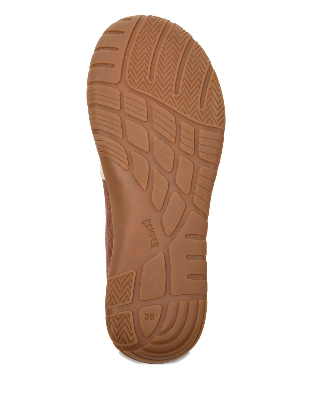 Camper Peu Path Twins suede-panel sneakers Brown