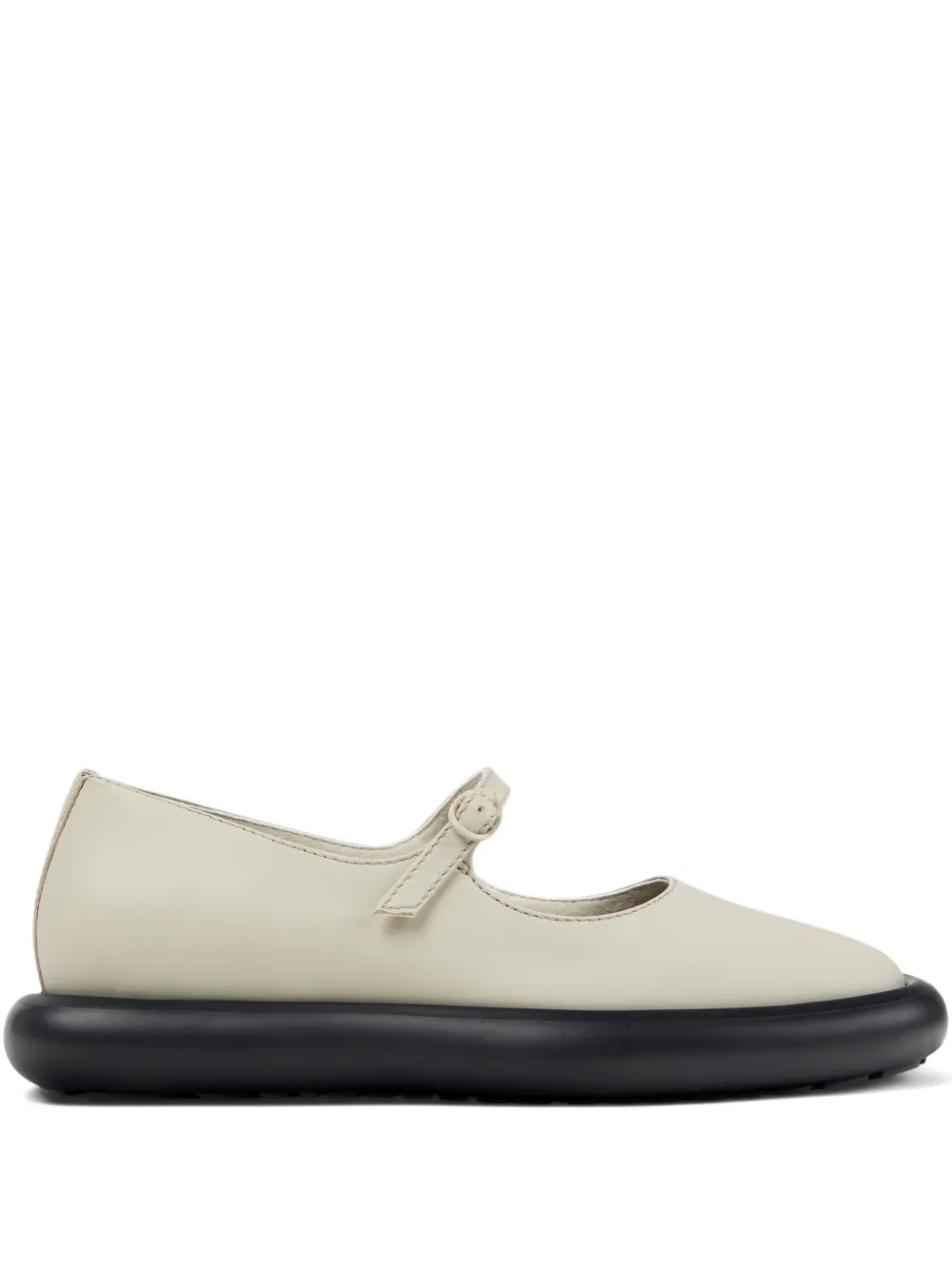 Camper Onda Ballet Flats In Neutral