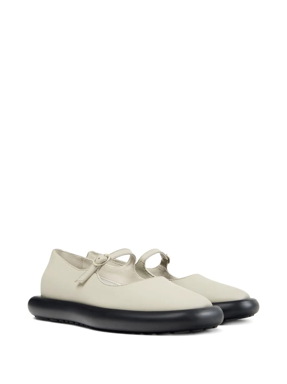 Camper Onda Ballet Flats In Neutral