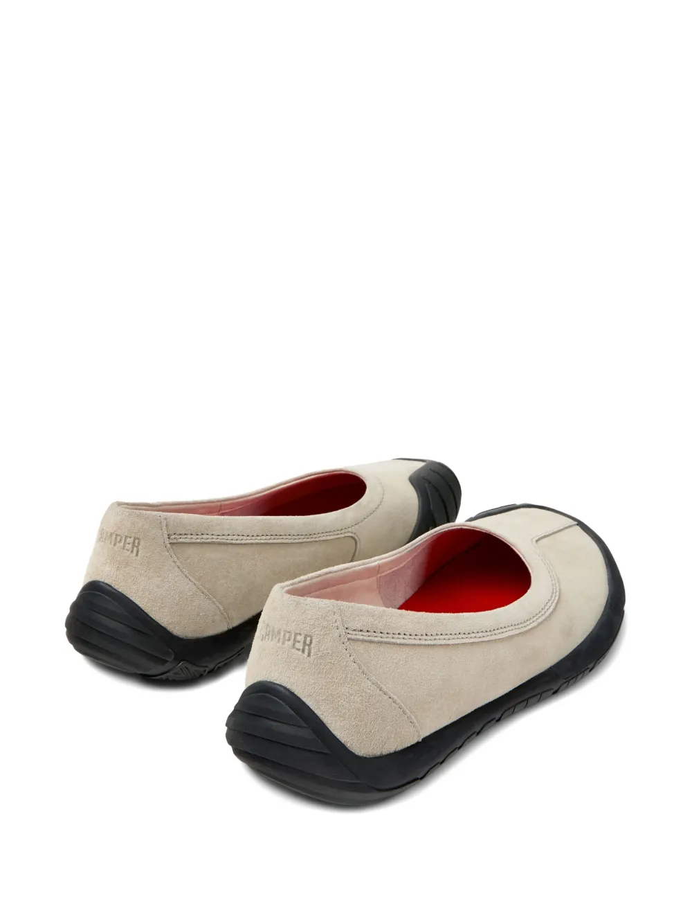 Camper leather ballet flats Beige