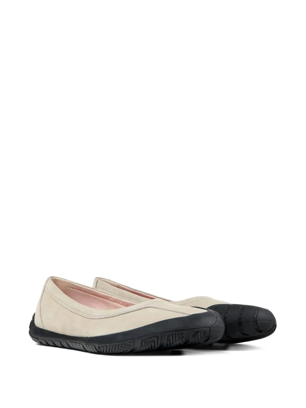 Camper leather ballet flats Beige