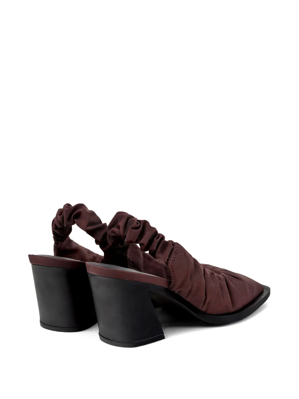 Camper Karole slingback mules Red