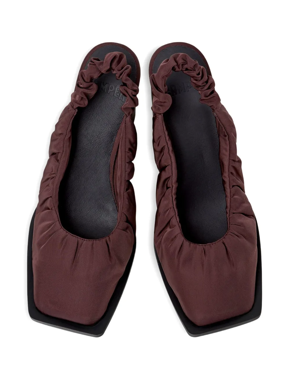 Camper Karole slingback mules Red