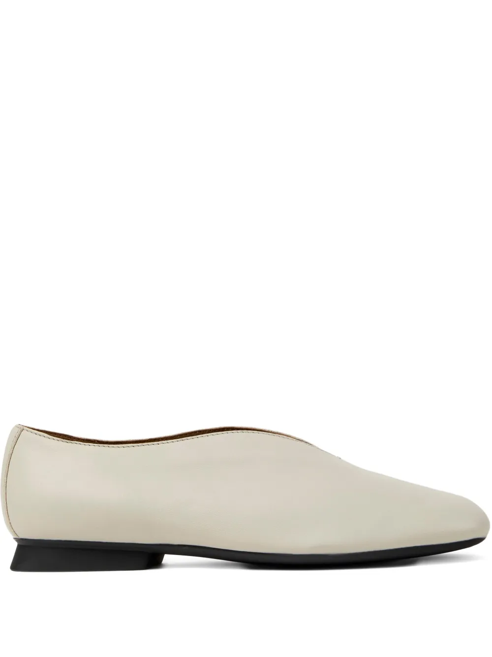 Camper Casi Myra leather flat pumps Neutrals