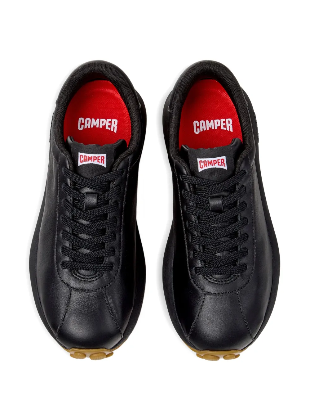 Camper leather Pelotas trainers Black