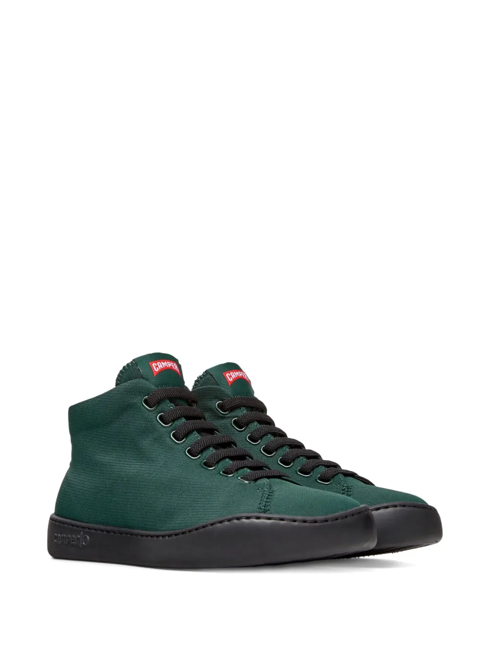 Camper Peu Touring Lace-up High-top Sneakers In Green