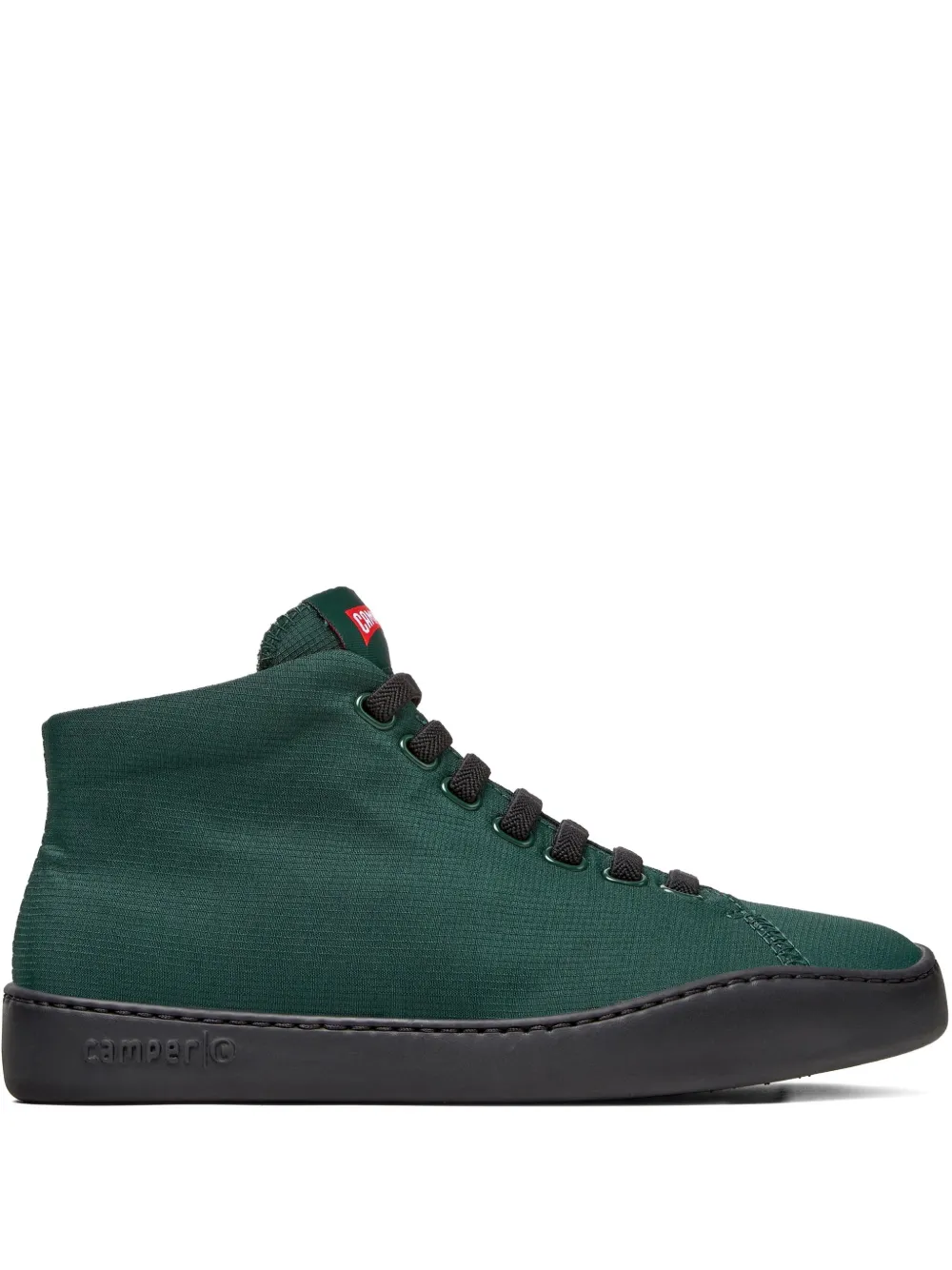 Camper Peu Touring Lace-up High-top Sneakers In Green