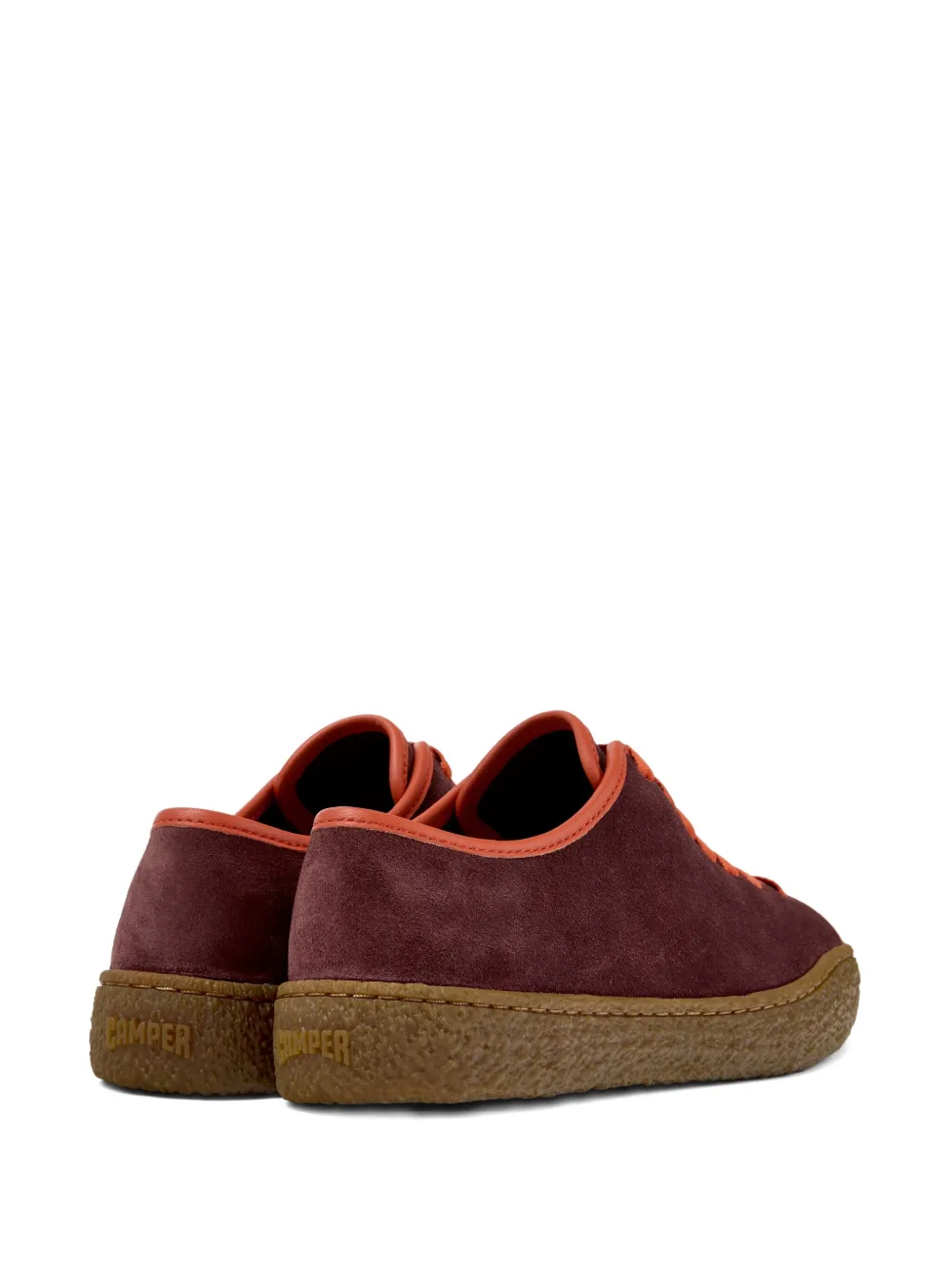 Camper Peu Terreno suede lace-up sneakers Red
