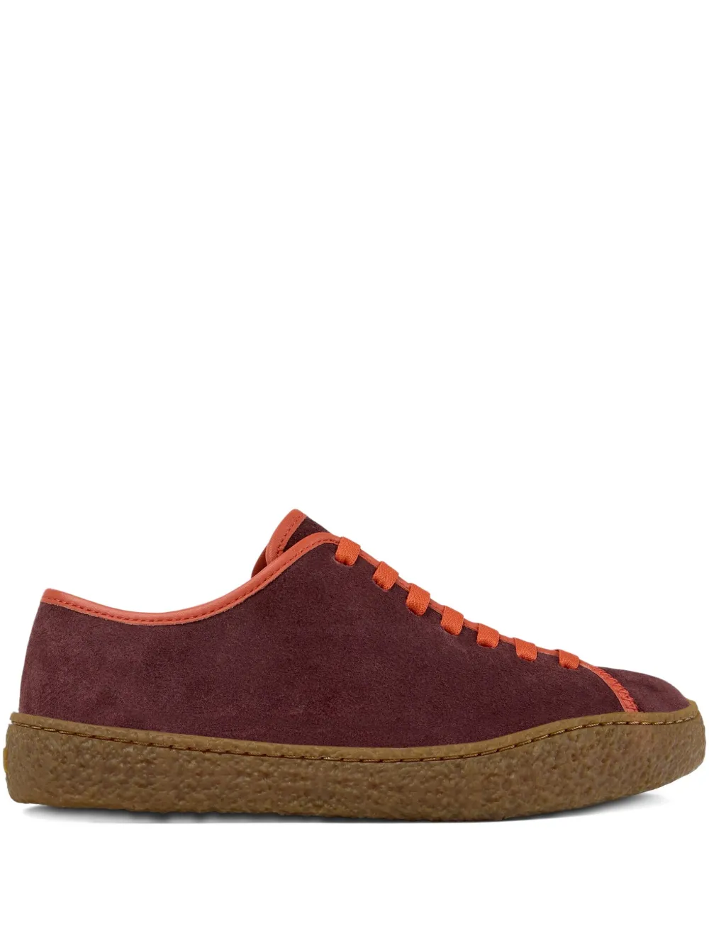 Camper Peu Terreno suede lace-up sneakers Red