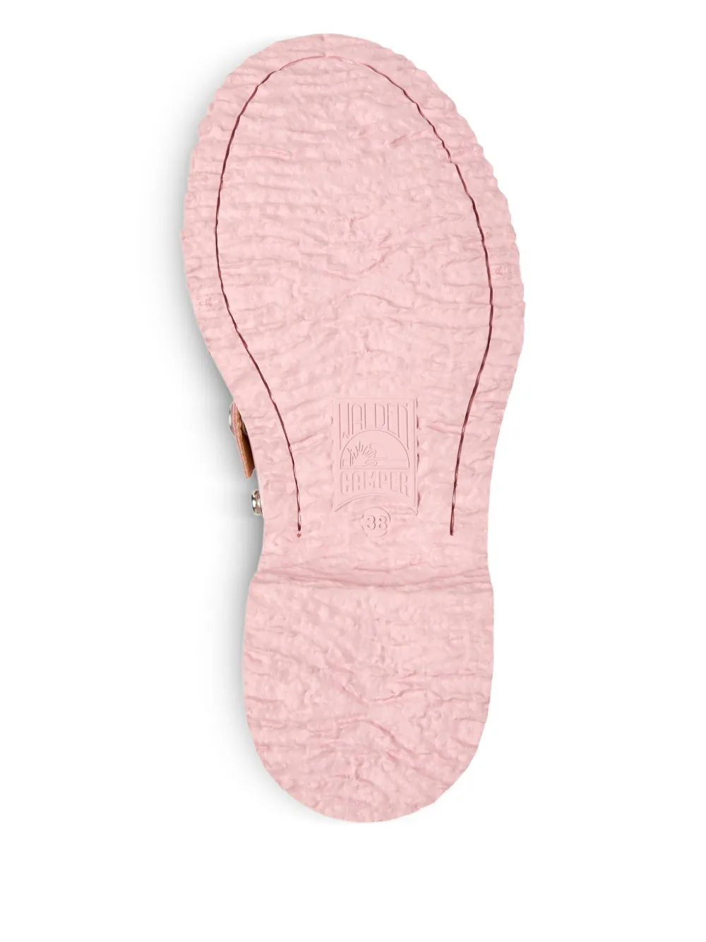 Camper Walden Twins leather loafers Pink