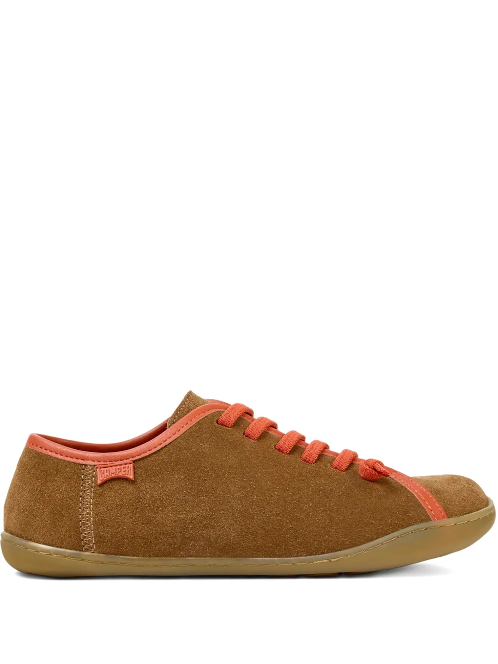 Camper suede lace-up sneakers Brown