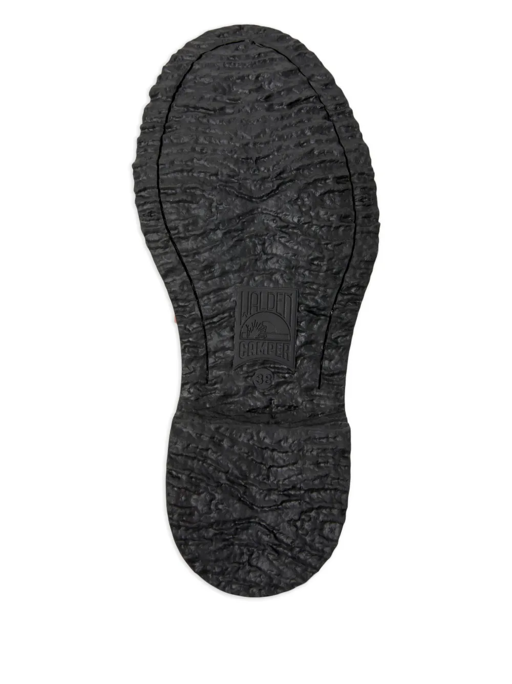 Camper Walden Twins leather loafers Black