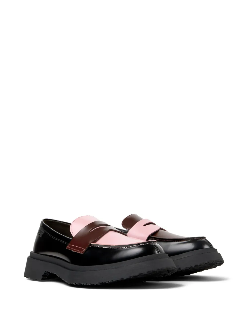 Camper Walden leren loafers - Zwart