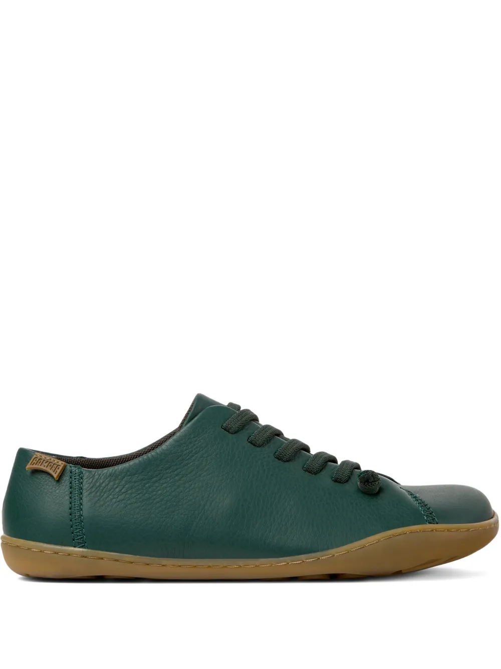 Camper Peu Cami lace-up leather sneakers Green