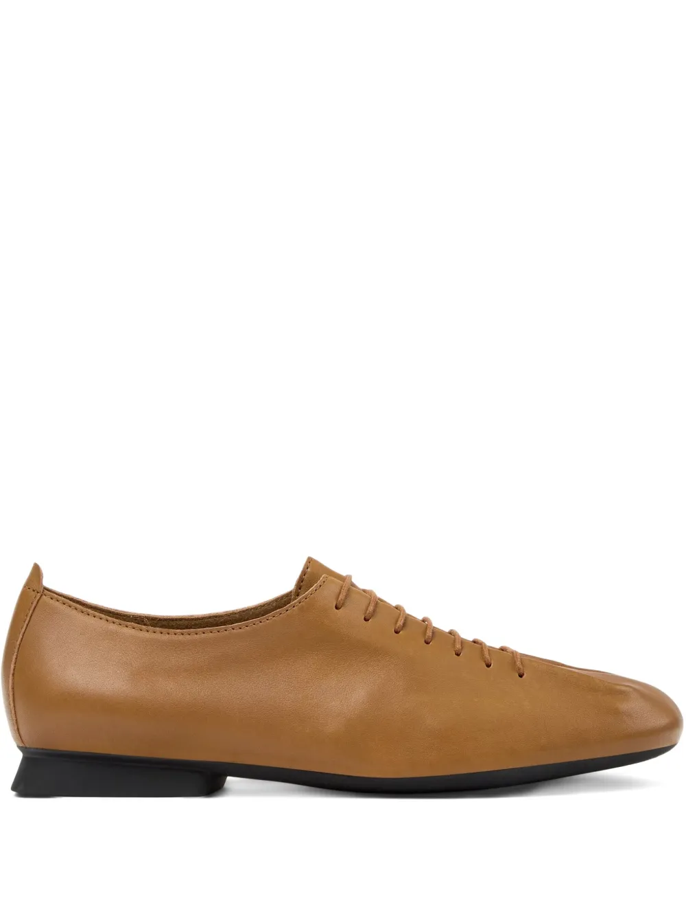 Camper Casi Myra lace-up leather shoes Brown