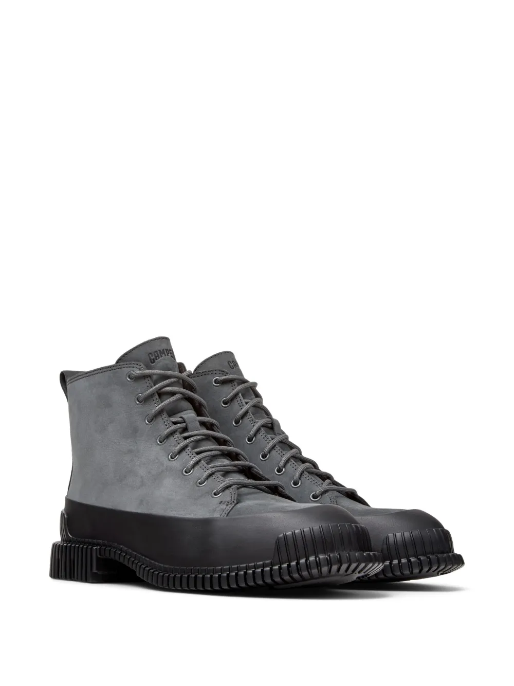 Camper Pix lace-up combat boots Grey