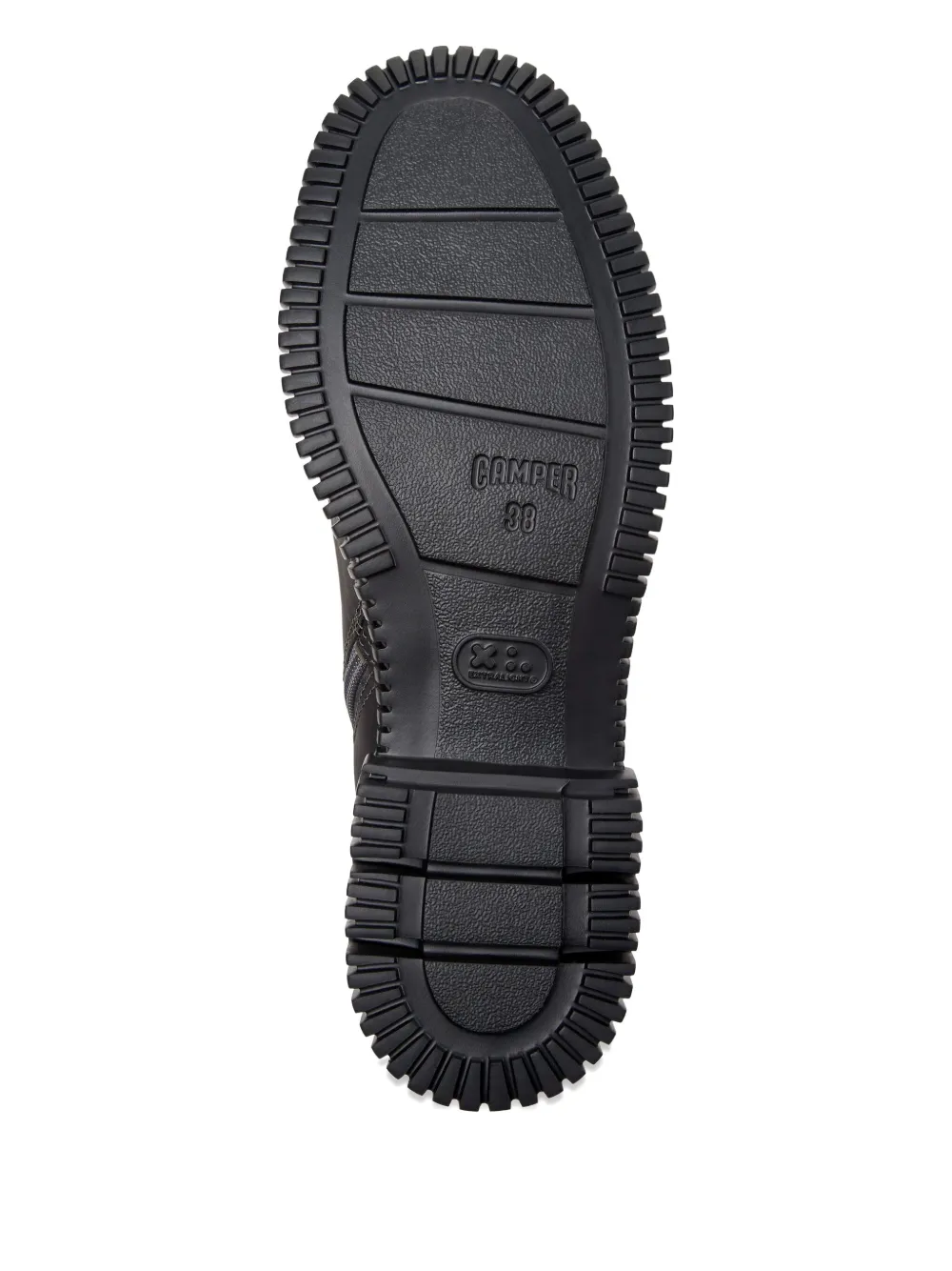 Camper Pix lace-up combat boots Grey