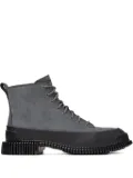 Camper Pix lace-up combat boots - Grey