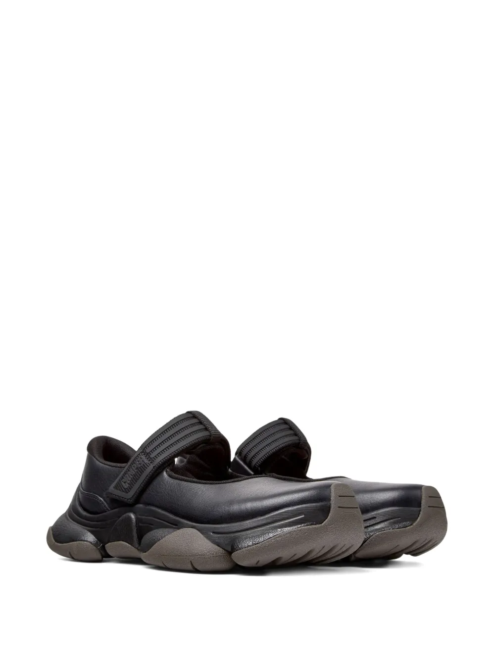 Camper Karst 2 leather slip-on sneakers Black