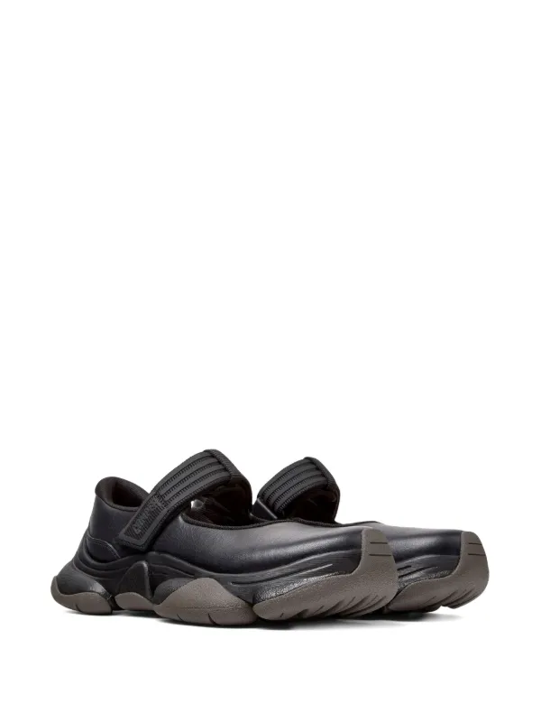 靴 CAMPER KARST 38 Camper Karst 2 Leather slip-on Sneakers | Black | FARFETCH