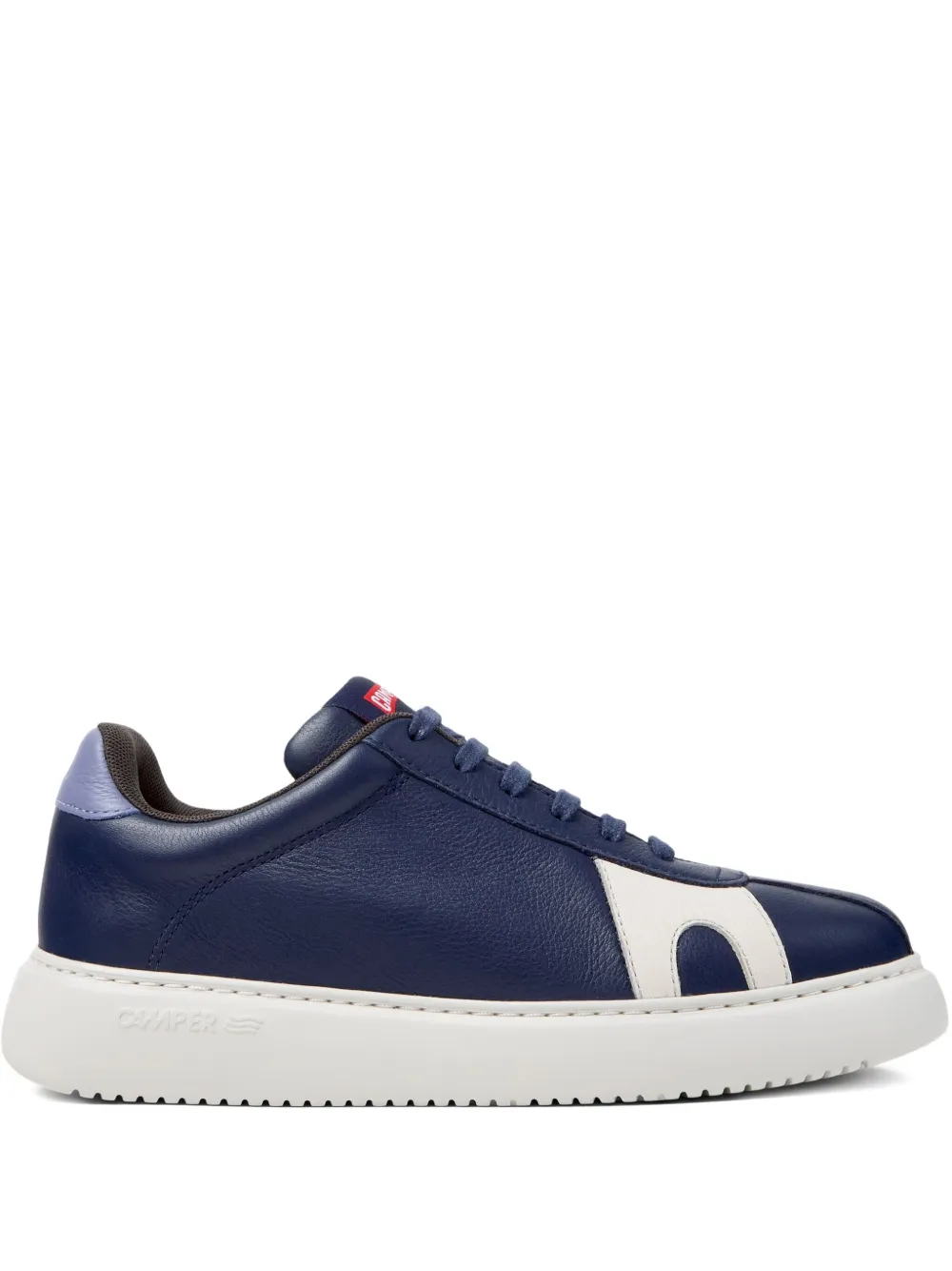 Camper Twins leather panelled sneakers Blue