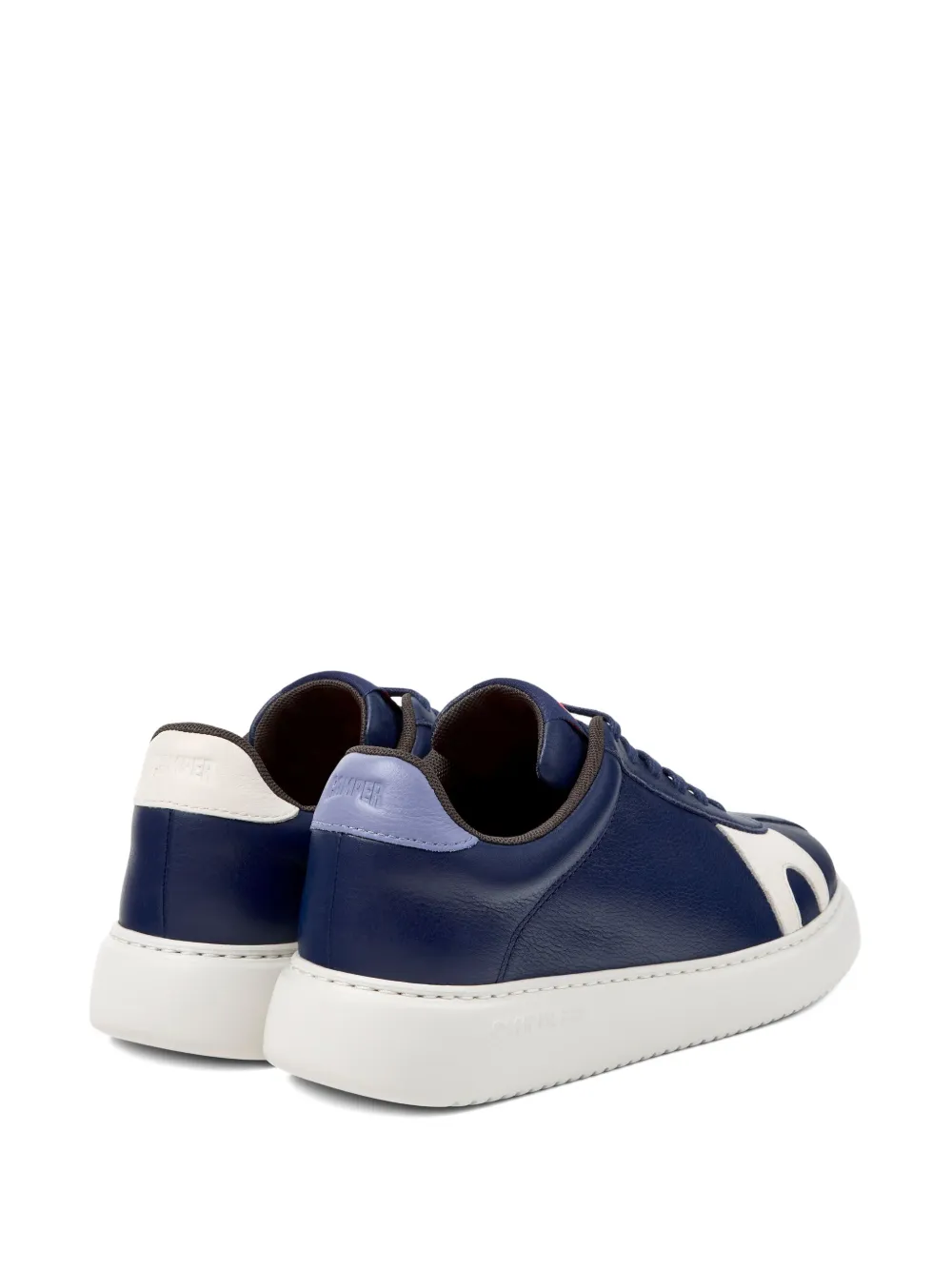 Camper Twins leather panelled sneakers Blue