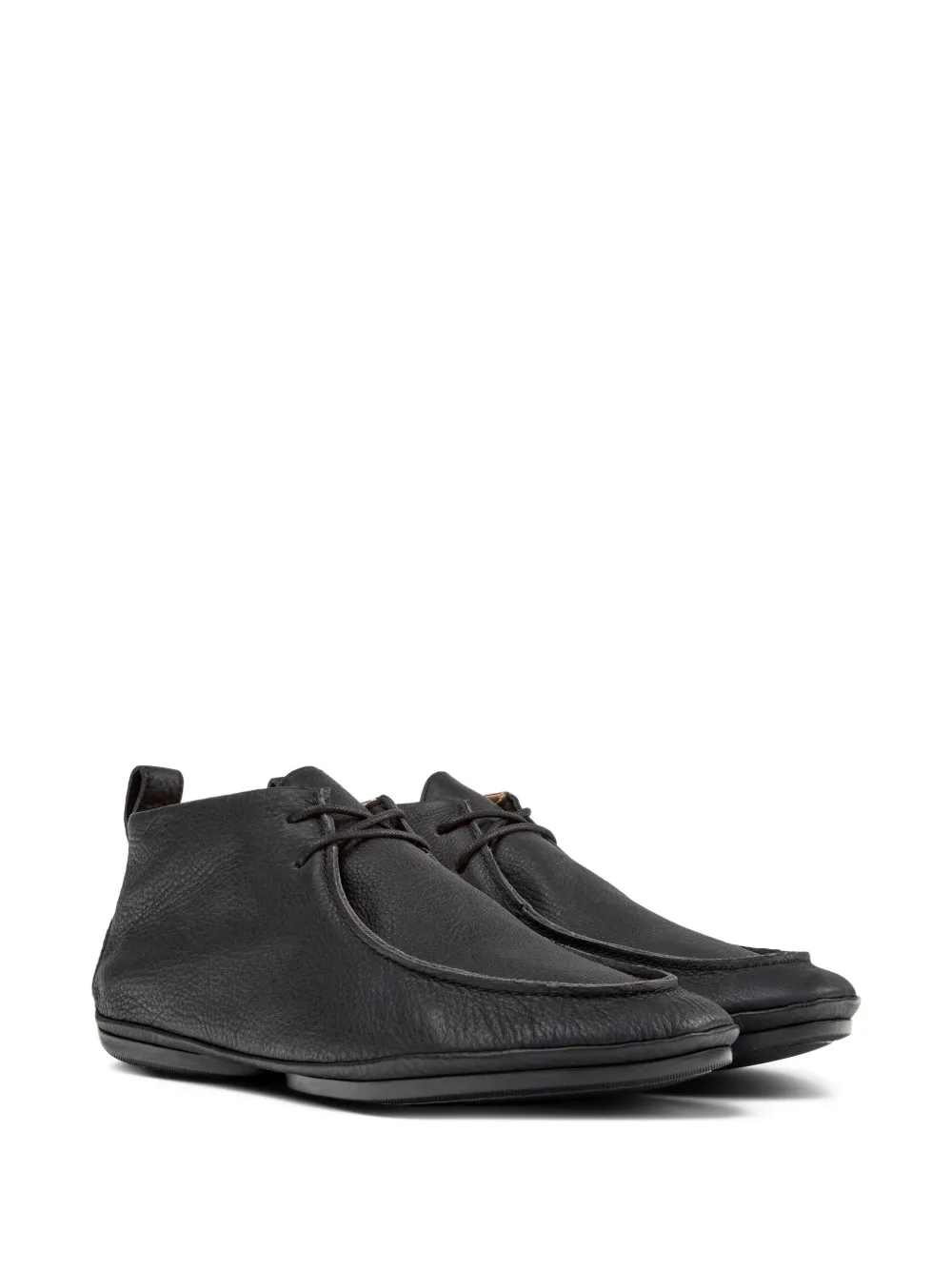 Camper Right Nina leather desert boots Black