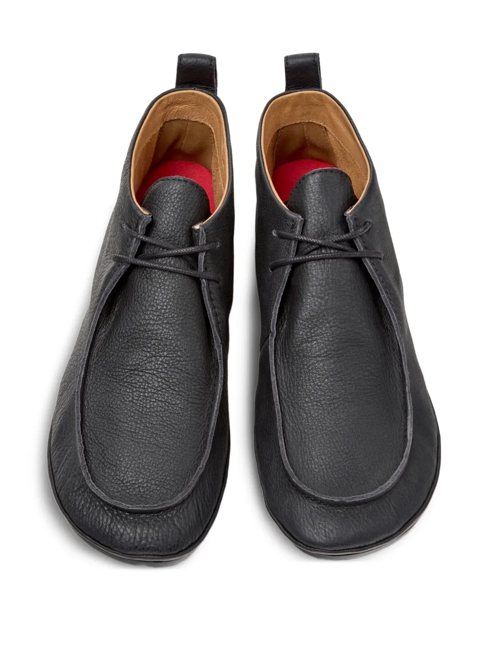 Camper Right Nina leather desert boots Black