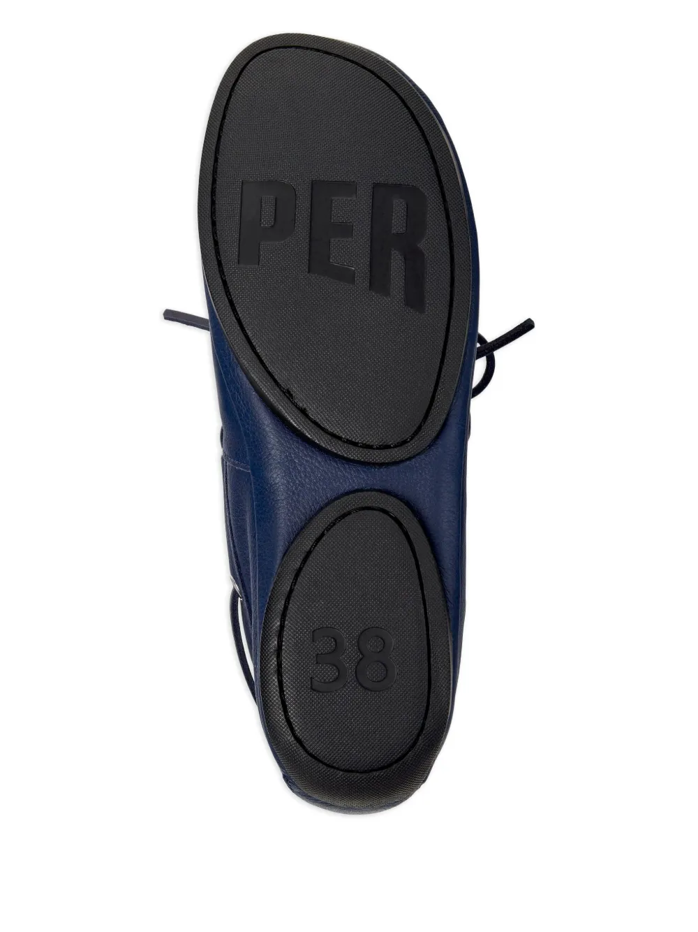 Camper Right Nina leather tassel loafers Blue