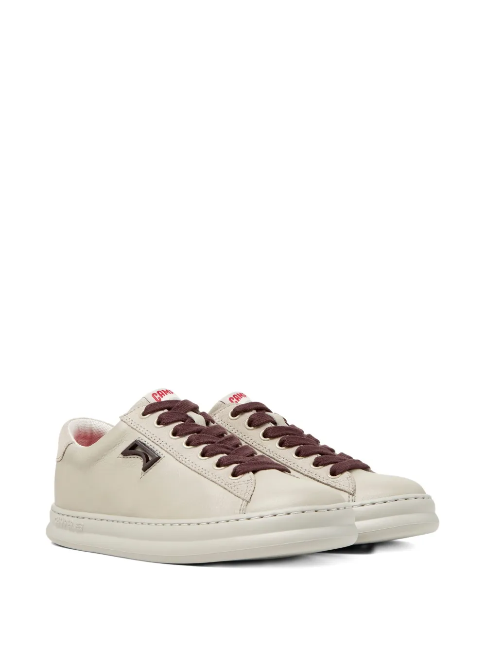 Camper Runner leather lace-up sneakers Neutrals