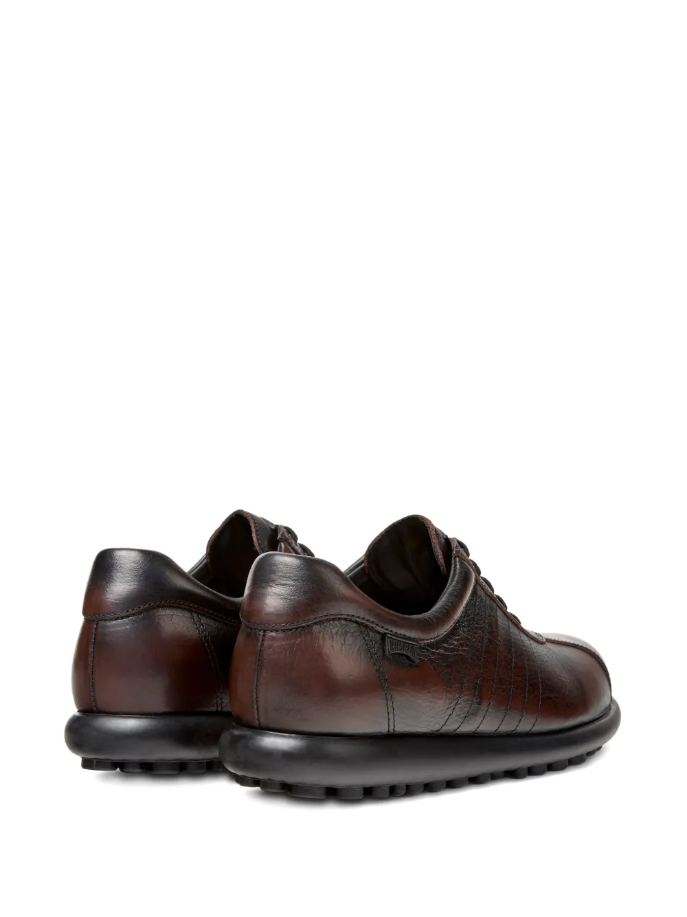 Camper Pelotas Leather Lace-up Sneakers In Red