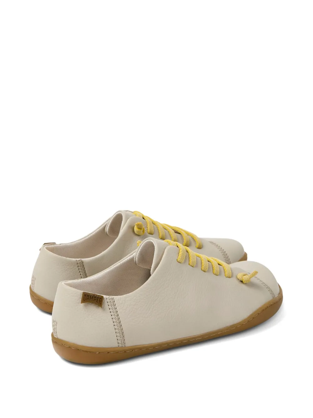 Camper Peu Cami lace-up leather sneakers Neutrals