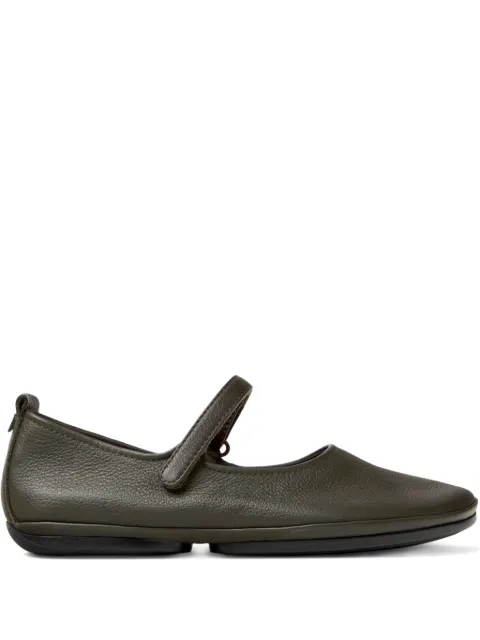 Camper Sapatilha flat de couro