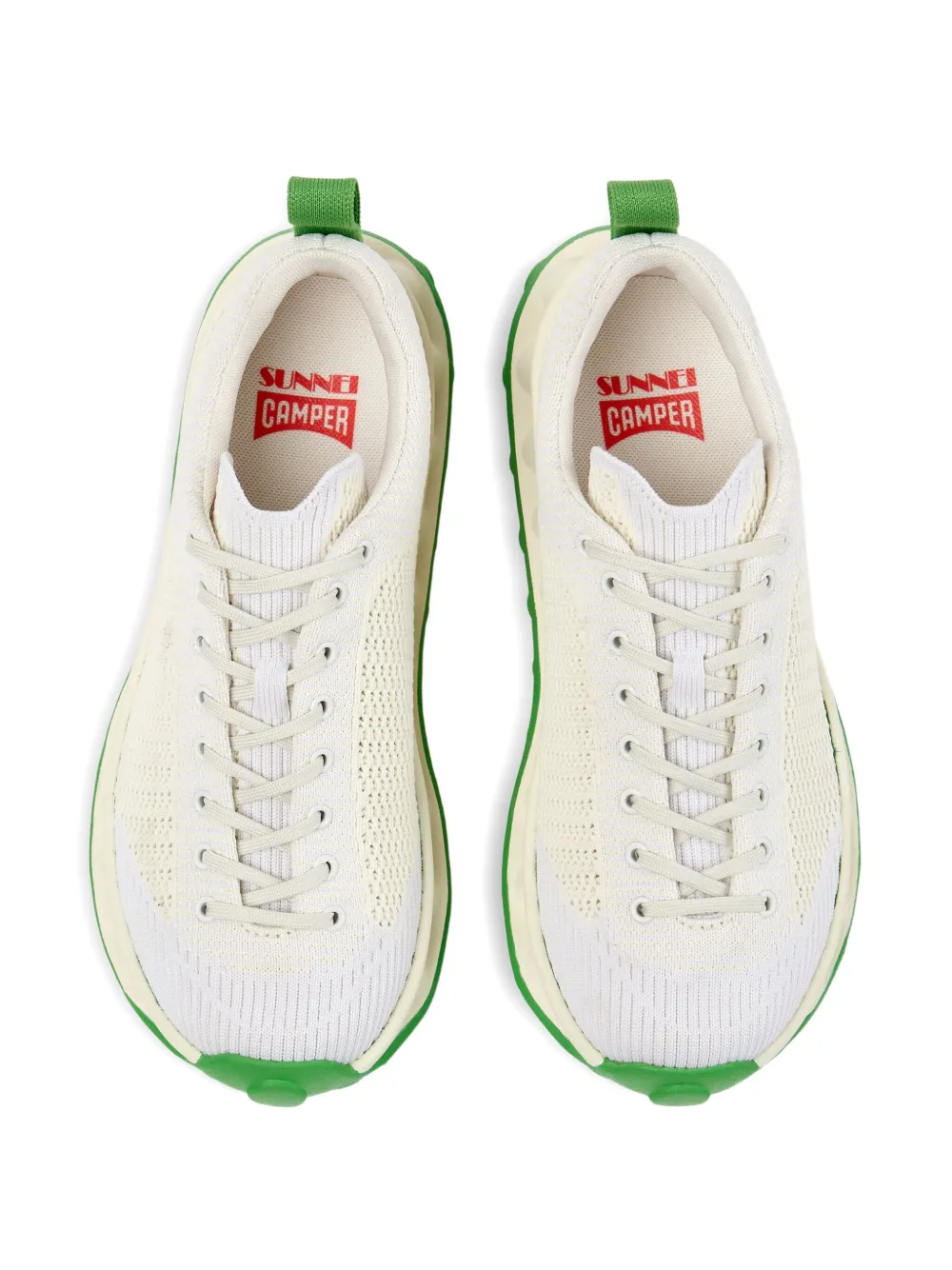 Camper X Sunnei Pelotissima Knitted Sneakers In Multi