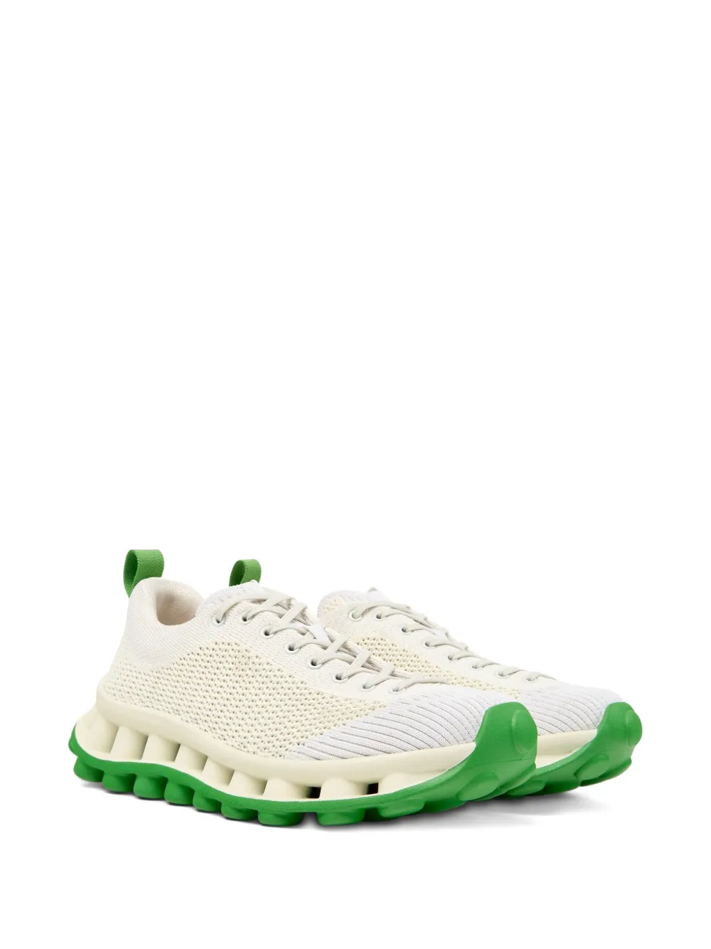 Camper x Sunnei Pelotissima gebreide sneakers - Wit