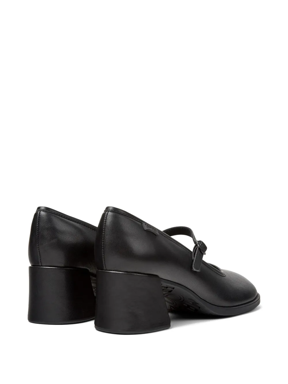 Camper leather block-heel Mary Jane shoes Black