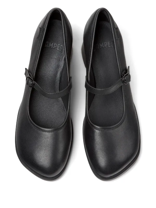 Camper ブロックヒール メリージェーン シューズ | ブラック