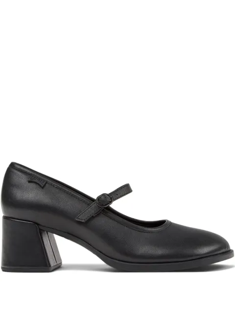 Camper leather block-heel Mary Jane shoes