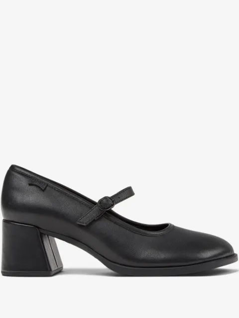 Camper leather block-heel Mary Jane shoes