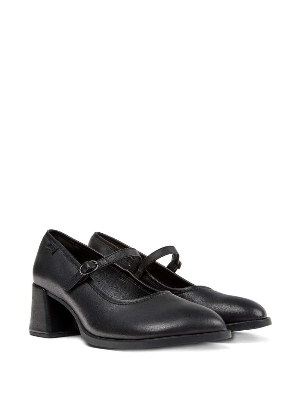 Camper leather block-heel Mary Jane shoes Black