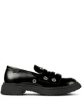 Camper leather platform loafers - Black