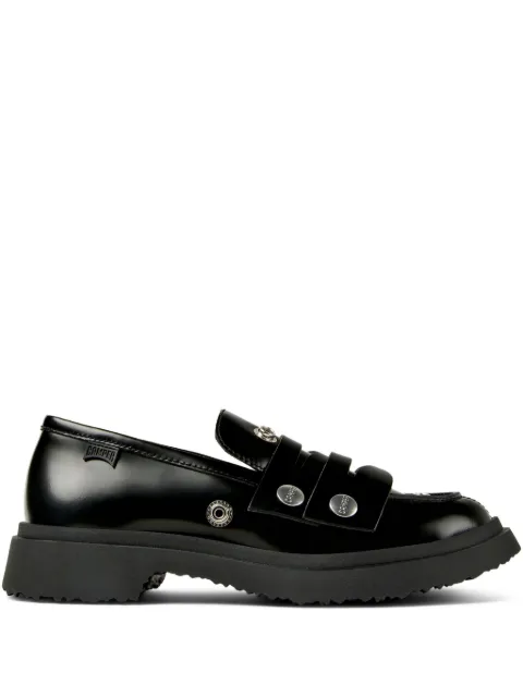 Camper leather platform loafers
