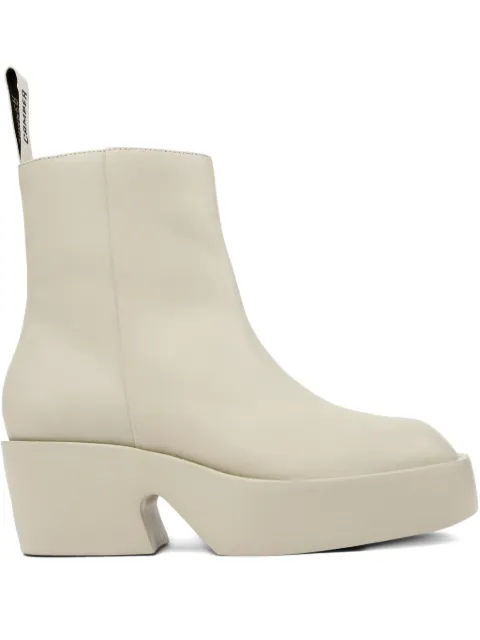 Camper Billie leather platform boots