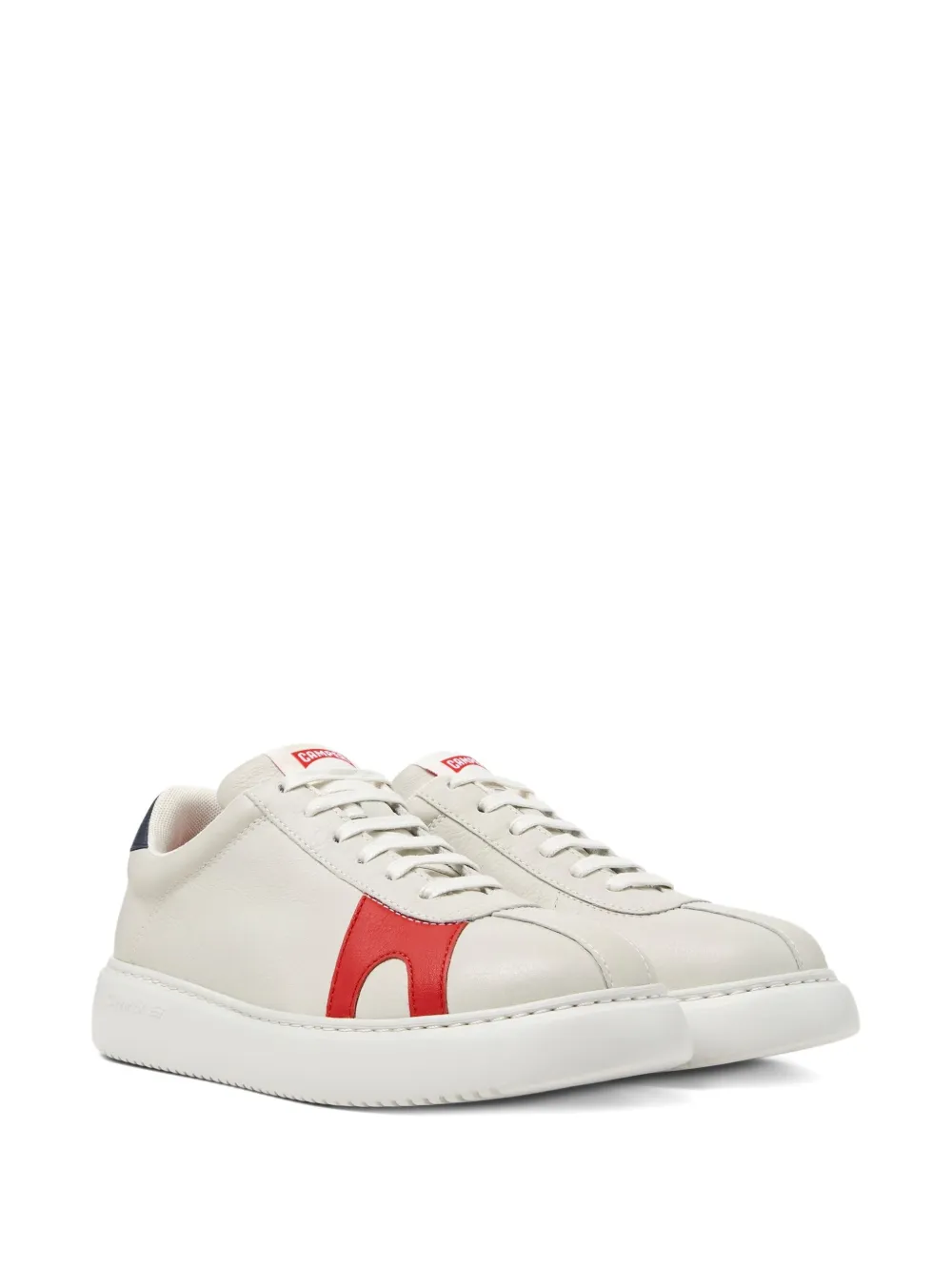 Camper K21 Twins leather panelled sneakers White