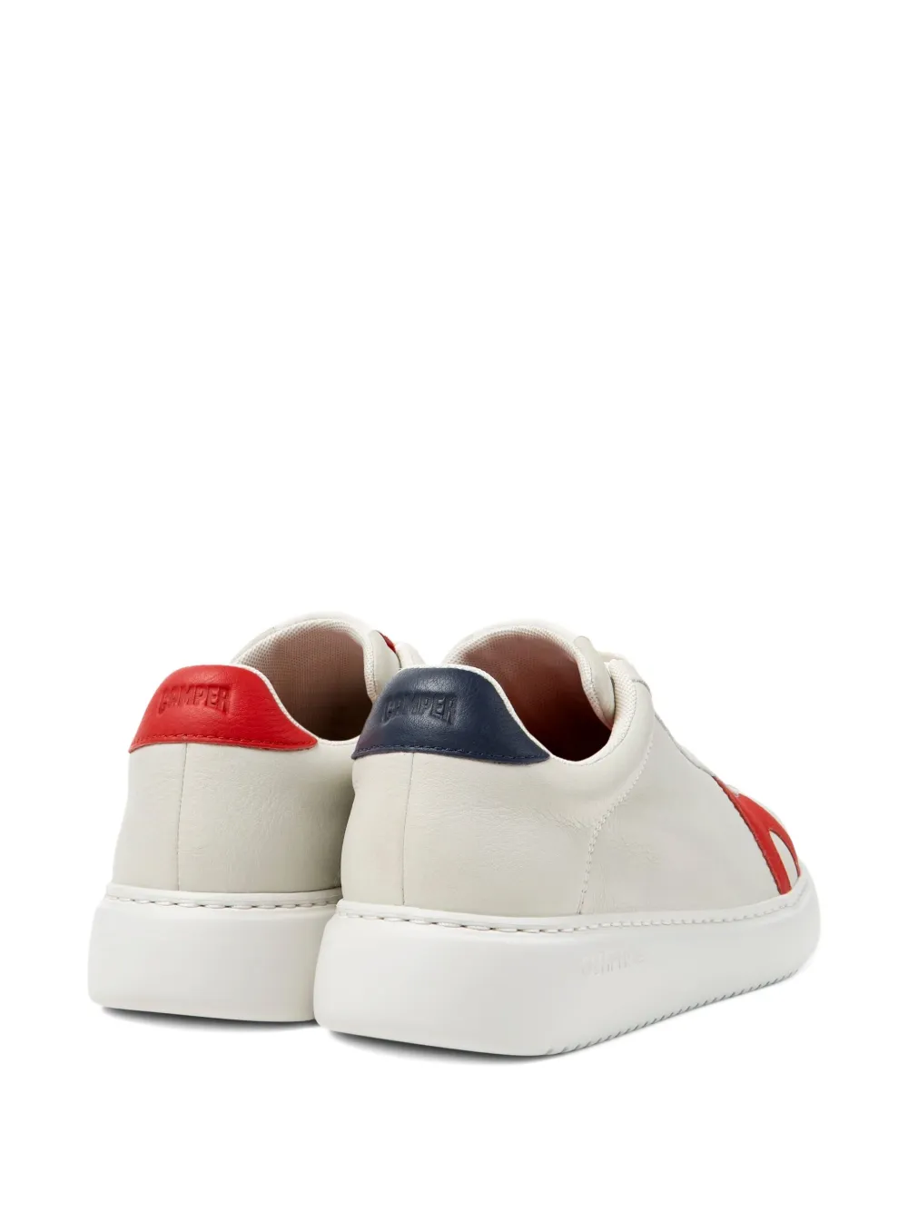 Camper K21 Twins leather panelled sneakers White