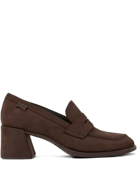 Camper 65mm Kora block-heel penny pumps