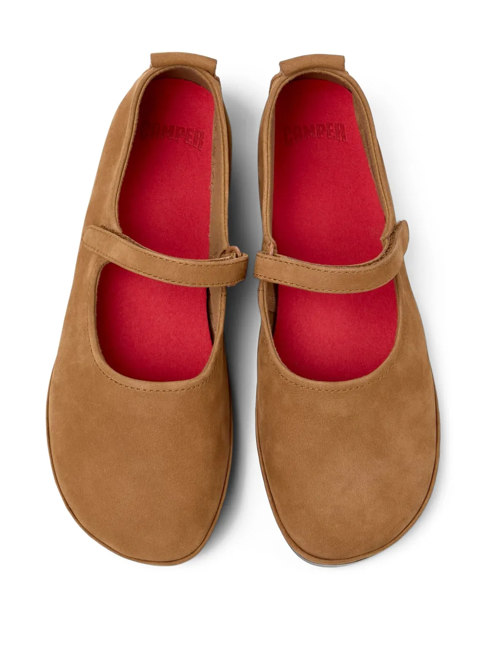 Camper Right Nina ballet flats Brown