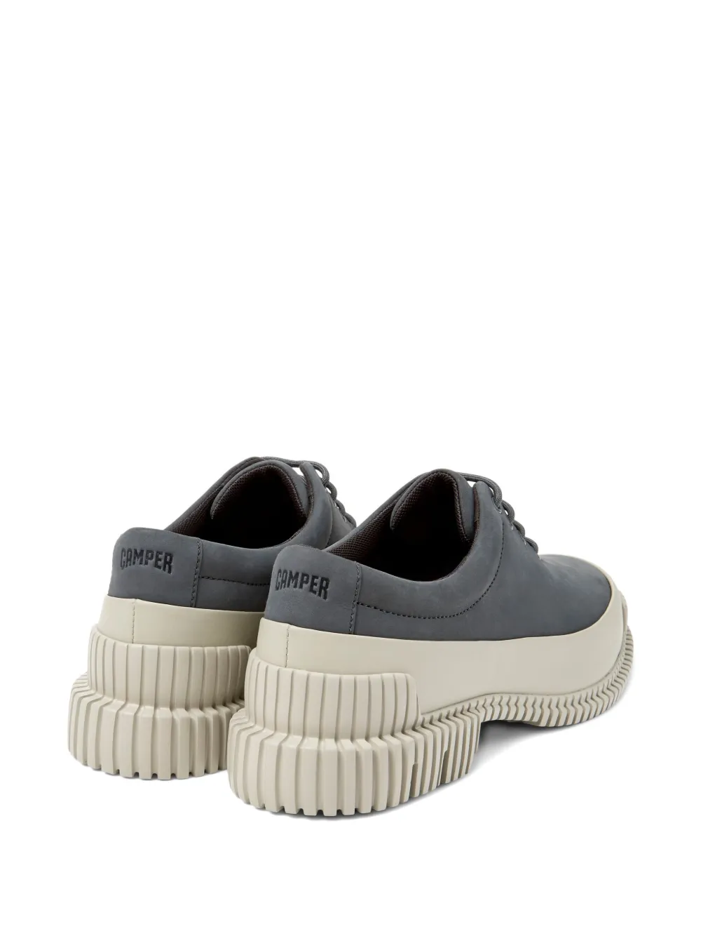 Camper Pix lace-up chunky Oxford shoes Grey